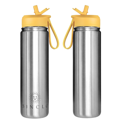 *PREORDER* The Stevie 675ml Water Bottle (Chrome)