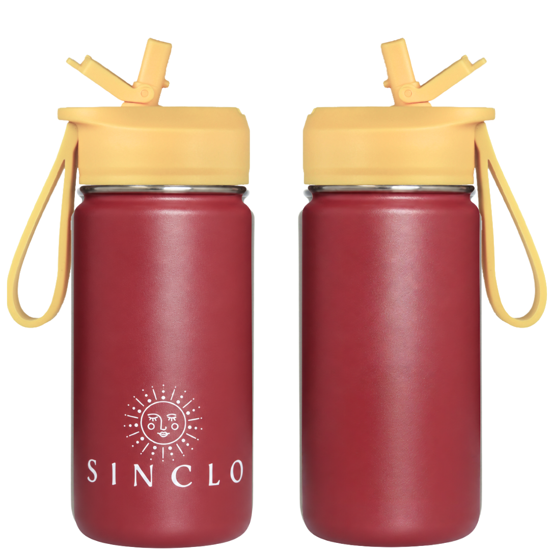 *PREORDER* The Babi 400ml Water Bottle (Wine)