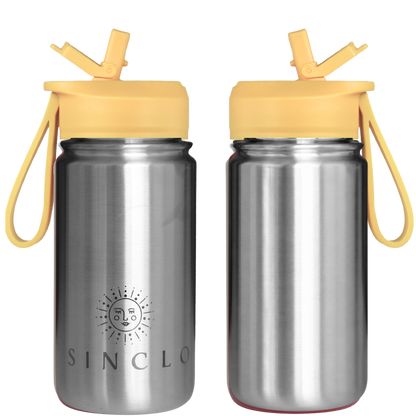 *PREORDER* The Babi 400ml Water Bottle (Chrome)