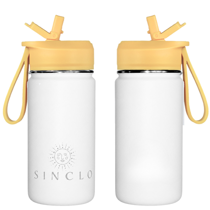 The Babi 400ml Water Bottle (White)