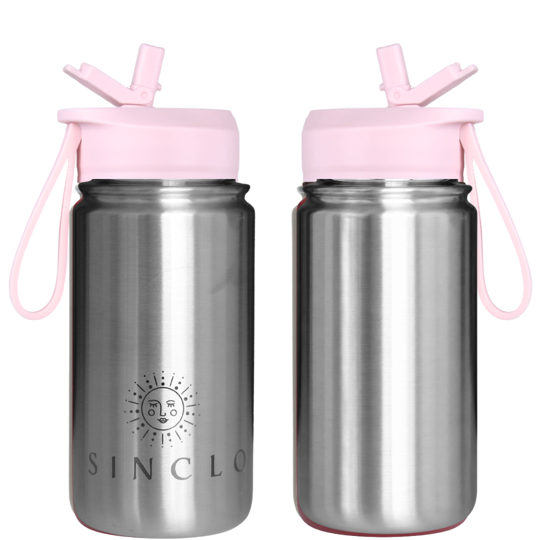 *PREORDER* The Babi 400ml Water Bottle (Chrome)