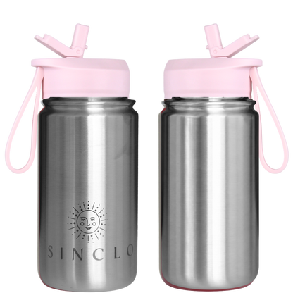 *PREORDER* The Babi 400ml Water Bottle (Chrome)