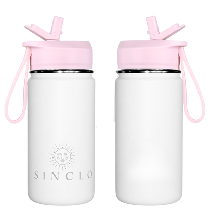 The Babi 400ml Water Bottle (White)