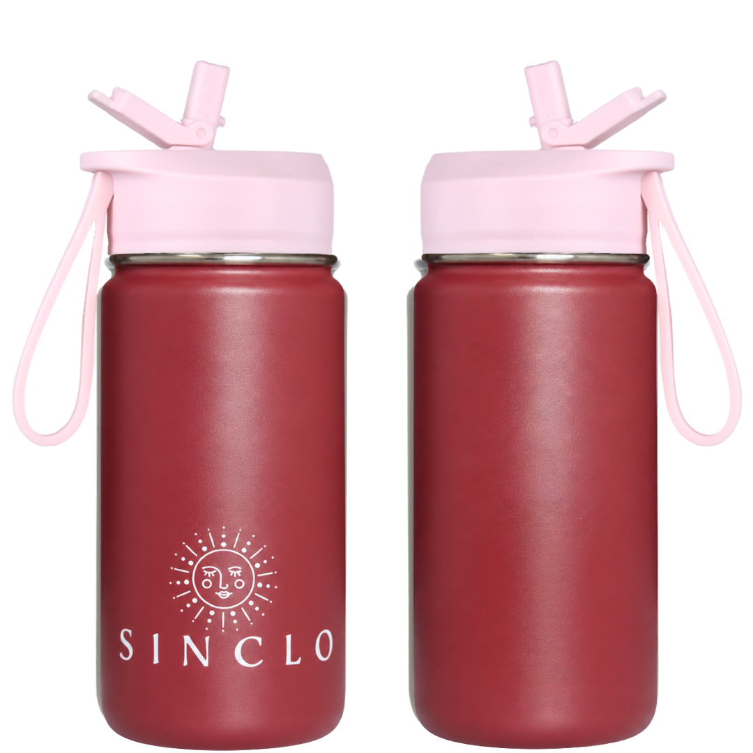 *PREORDER* The Babi 400ml Water Bottle (Wine)