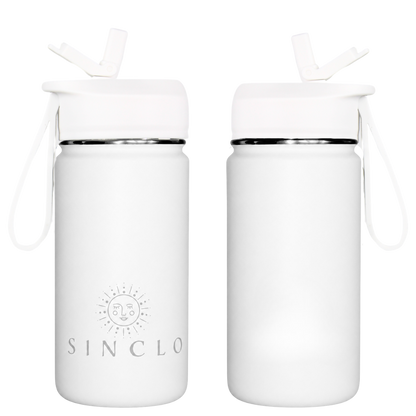 The Babi 400ml Water Bottle (White)