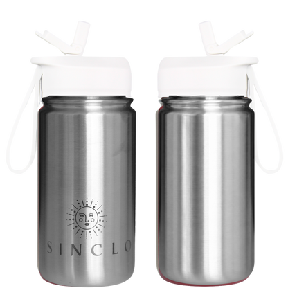*PREORDER* The Babi 400ml Water Bottle (Chrome)
