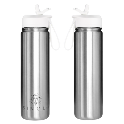 *PREORDER* The Stevie 675ml Water Bottle (Chrome)