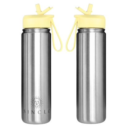 *PREORDER* The Stevie 675ml Water Bottle (Chrome)
