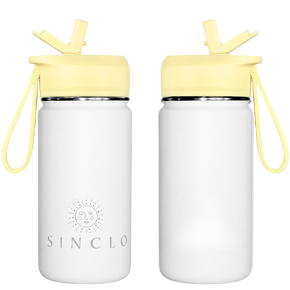 The Babi 400ml Water Bottle (White)