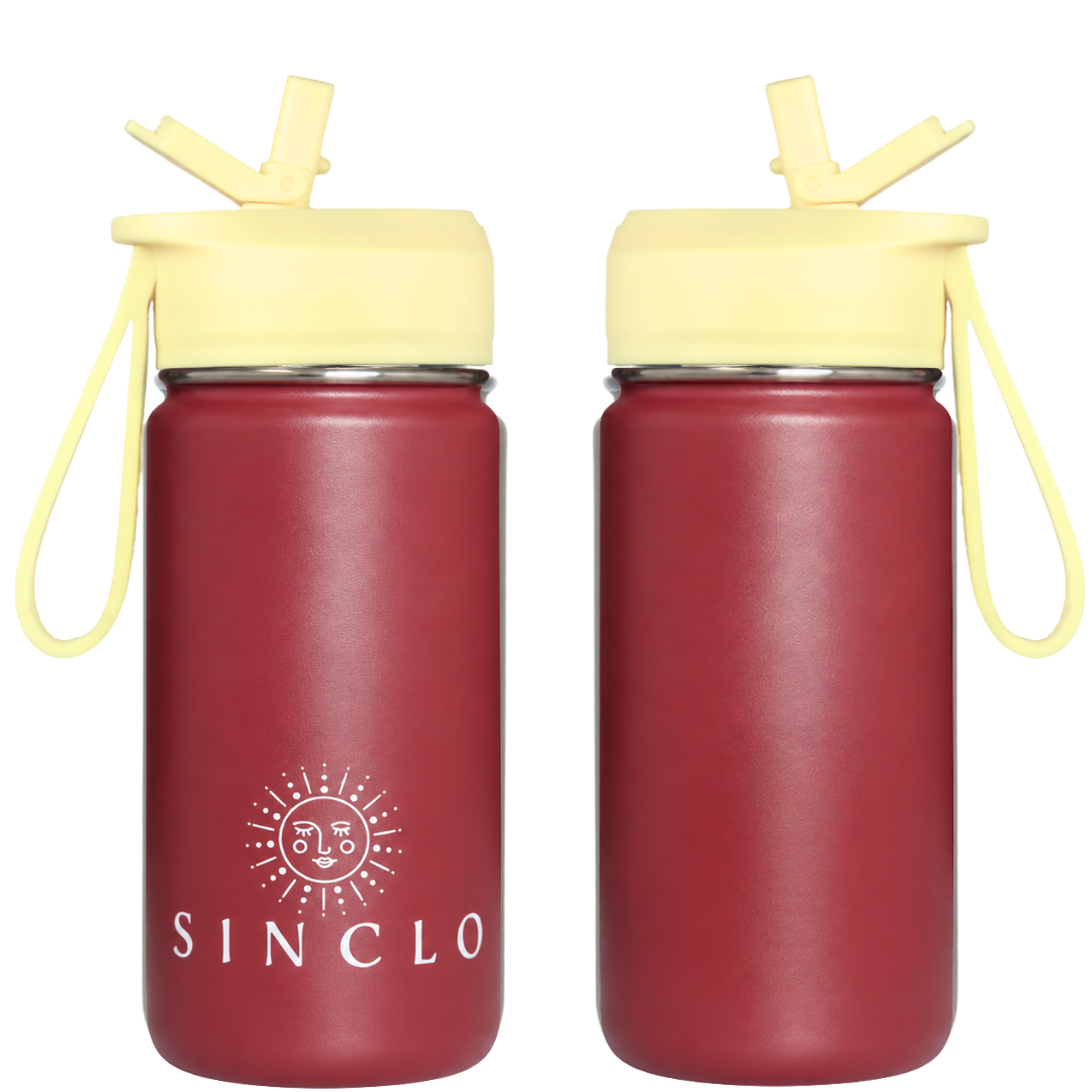 *PREORDER* The Babi 400ml Water Bottle (Wine)