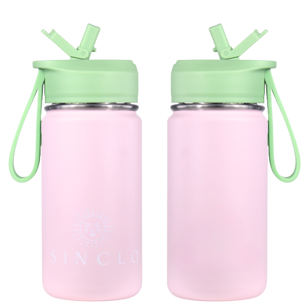 The Babi 400ml Water Bottle (Pink)