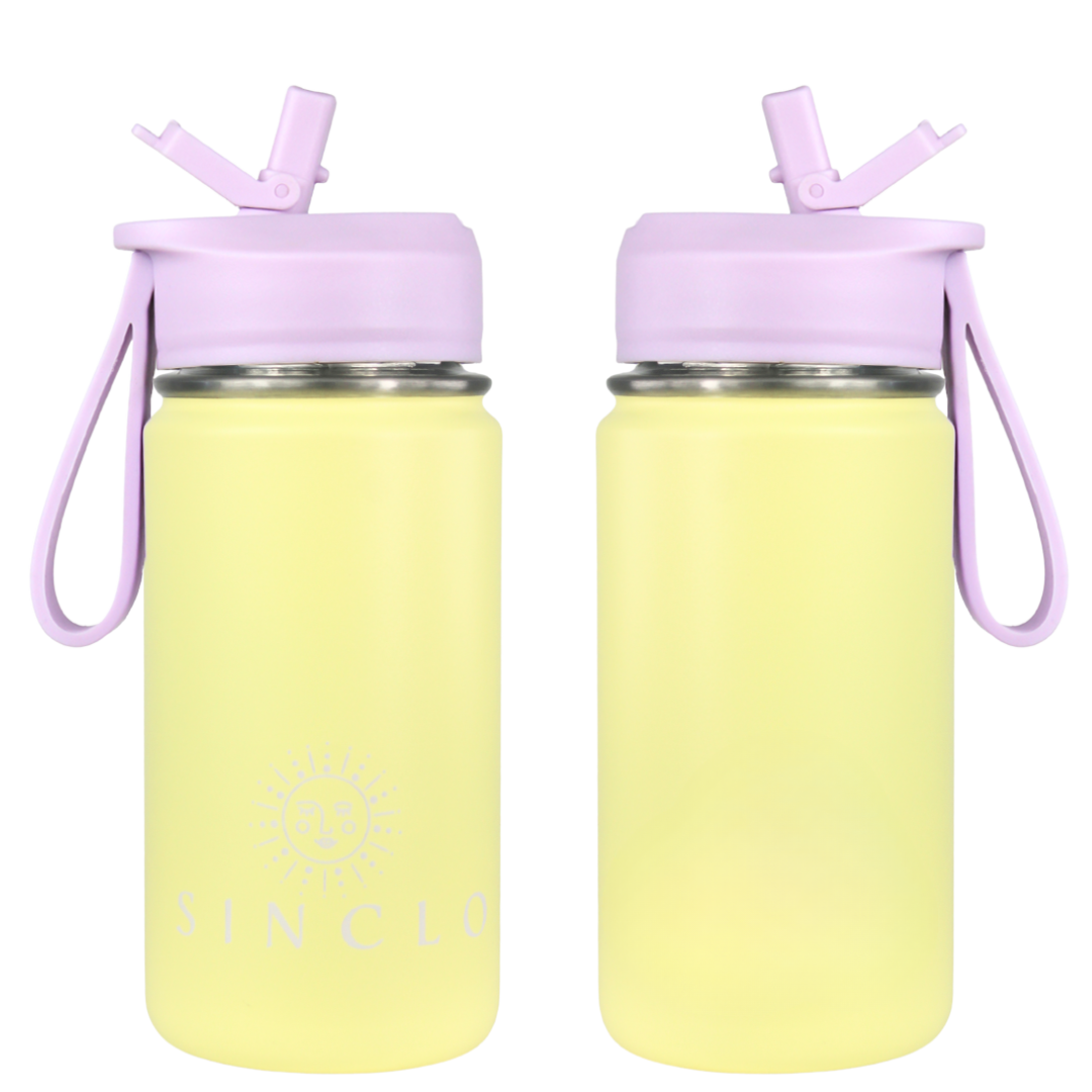 SECONDS SALE - The Babi 400ml Water Bottle (Yellow)