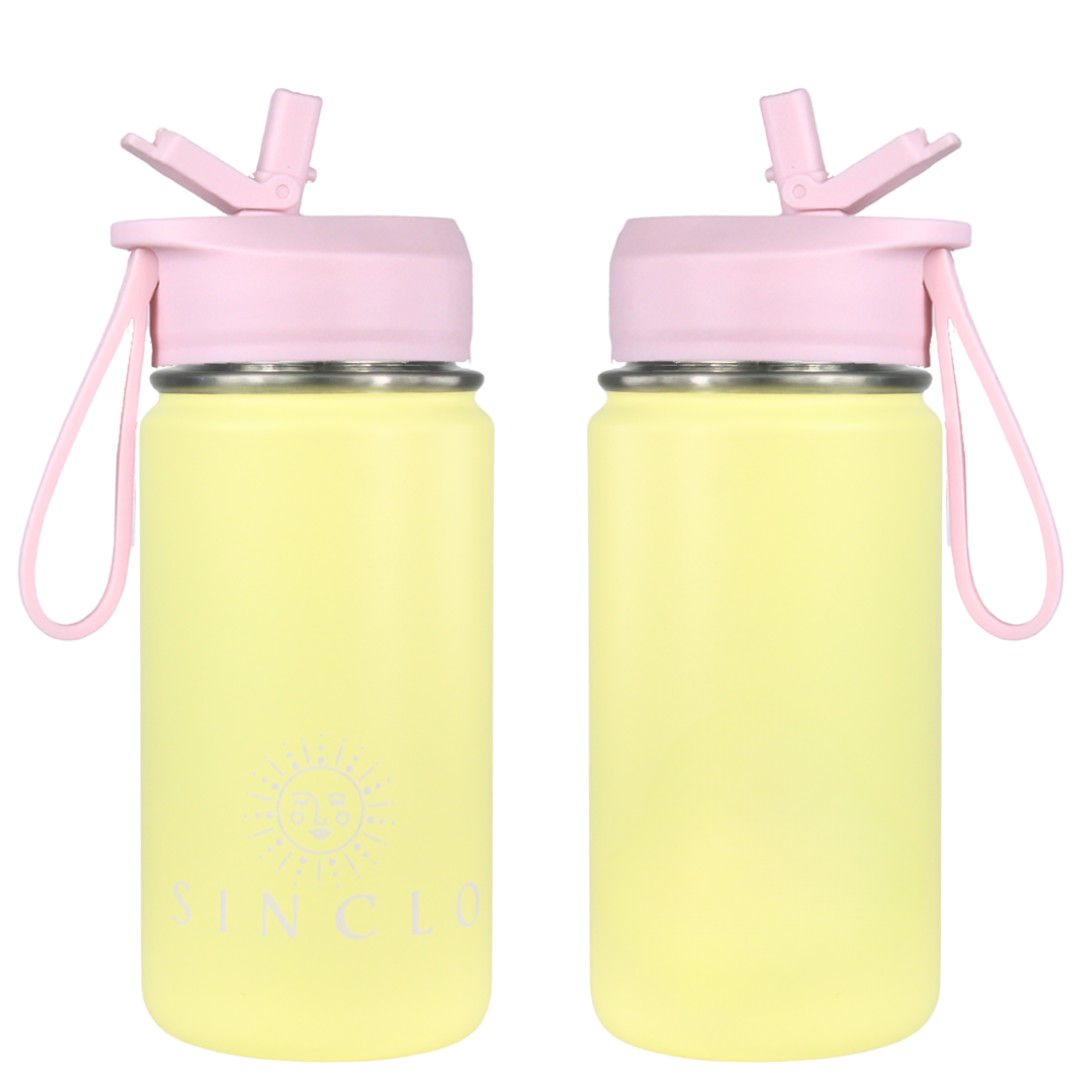 SECONDS SALE - The Babi 400ml Water Bottle (Yellow)