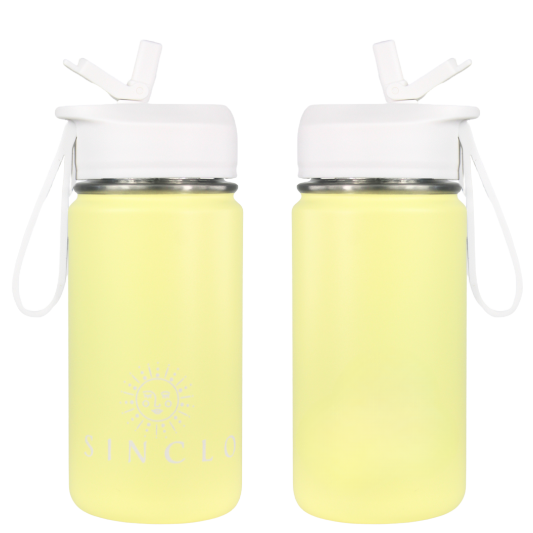 SECONDS SALE - The Babi 400ml Water Bottle (Yellow)