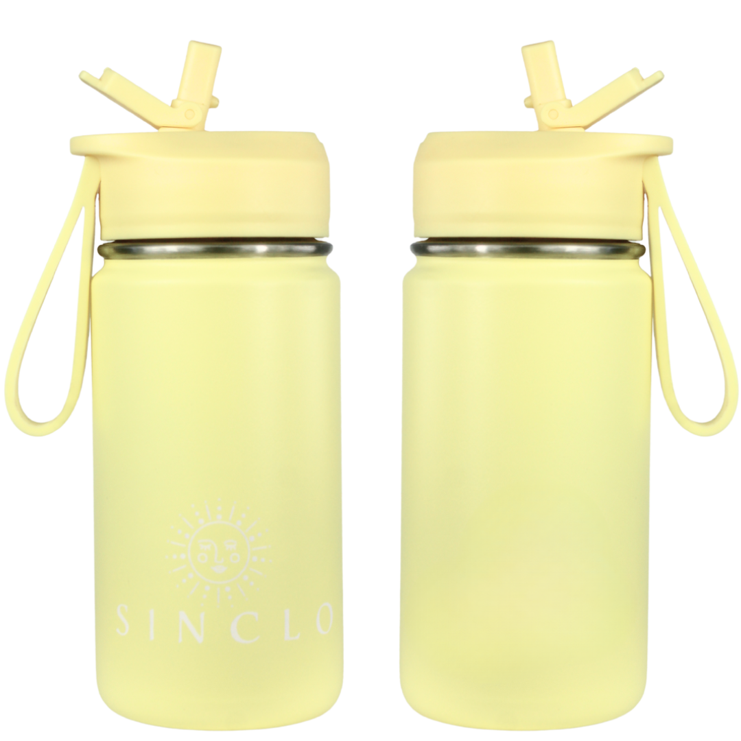 SECONDS SALE - The Babi 400ml Water Bottle (Yellow)