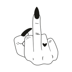 middle finger