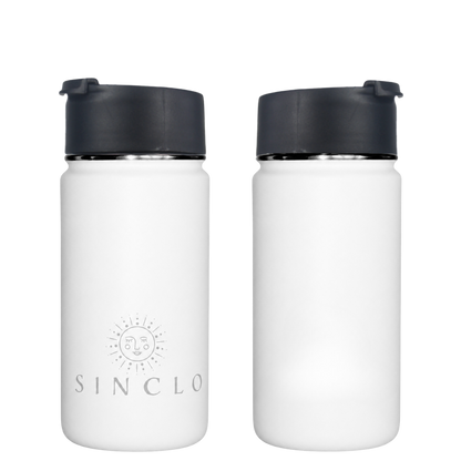 The Babi 400ml Water Bottle (White)