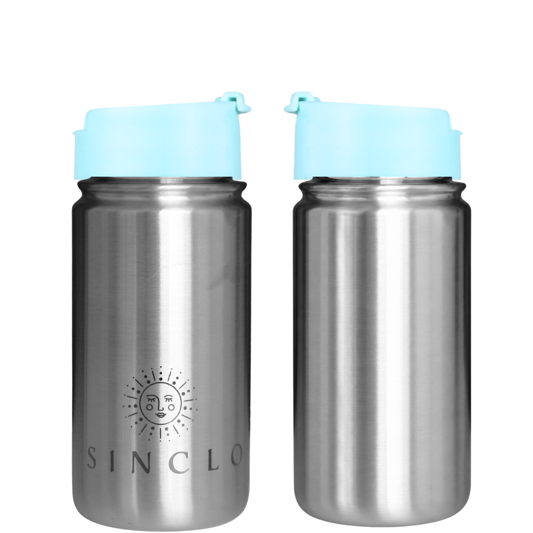 *PREORDER* The Babi 400ml Water Bottle (Chrome)