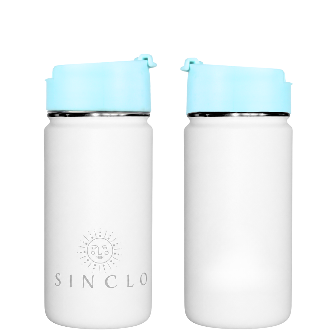 The Babi 400ml Water Bottle (White)