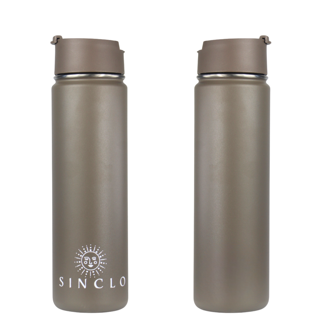 The Stevie 675ml Water Bottle (Brown)