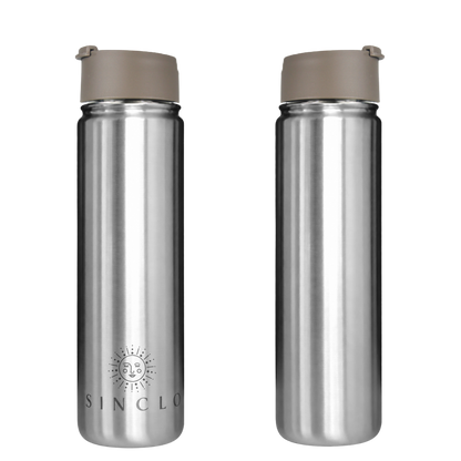 *PREORDER* The Stevie 675ml Water Bottle (Chrome)