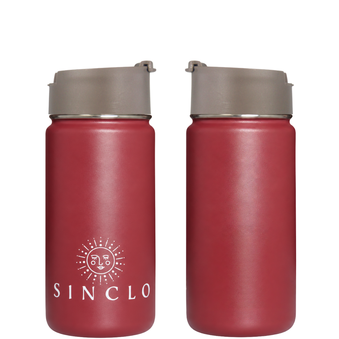 *PREORDER* The Babi 400ml Water Bottle (Wine)