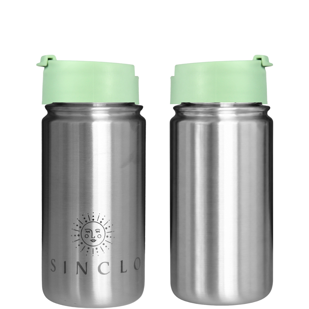 *PREORDER* The Babi 400ml Water Bottle (Chrome)
