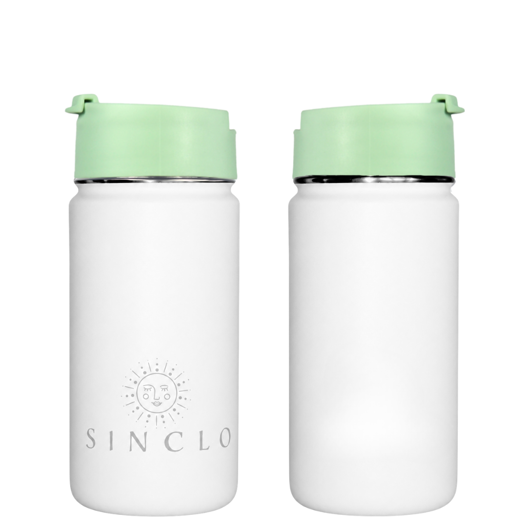 The Babi 400ml Water Bottle (White)