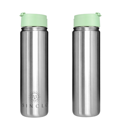 *PREORDER* The Stevie 675ml Water Bottle (Chrome)
