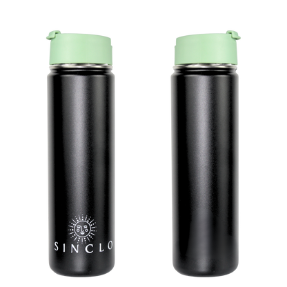 The Stevie 675ml Water Bottle (Black)