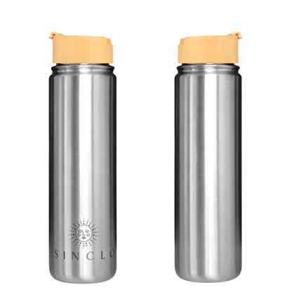 *PREORDER* The Stevie 675ml Water Bottle (Chrome)