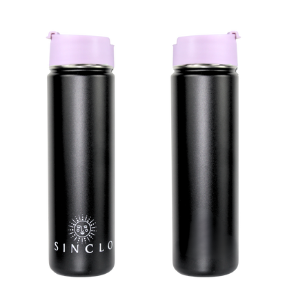 The Stevie 675ml Water Bottle (Black)