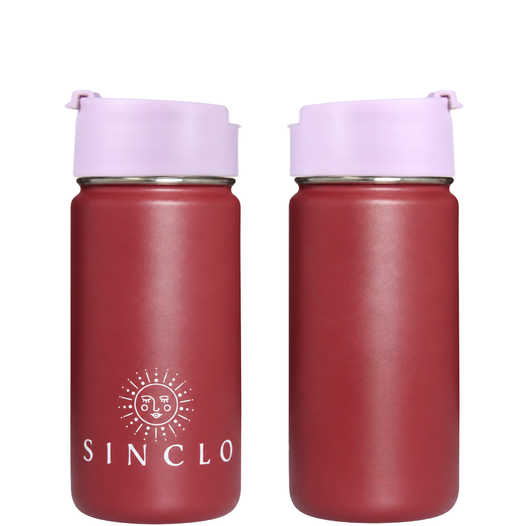 *PREORDER* The Babi 400ml Water Bottle (Wine)