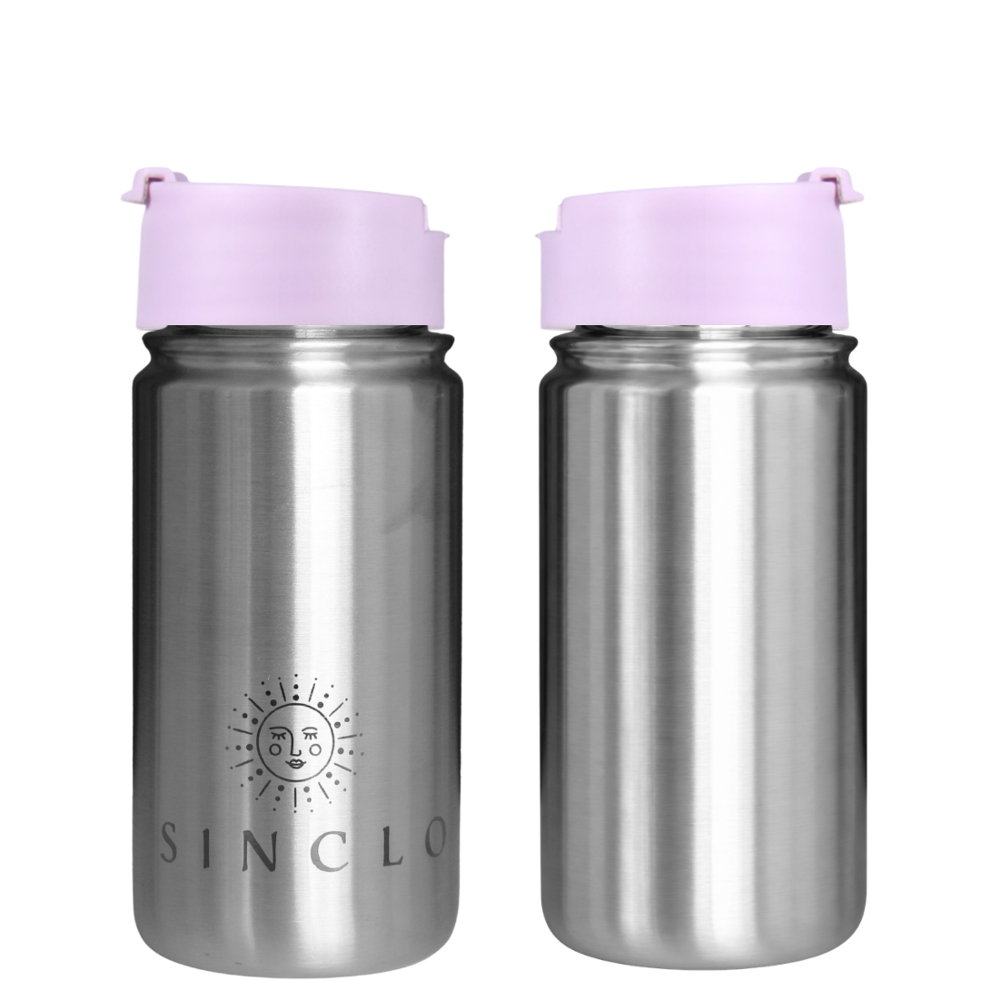 *PREORDER* The Babi 400ml Water Bottle (Chrome)