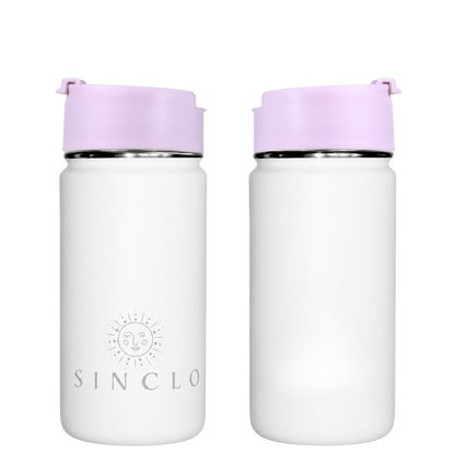 The Babi 400ml Water Bottle (White)