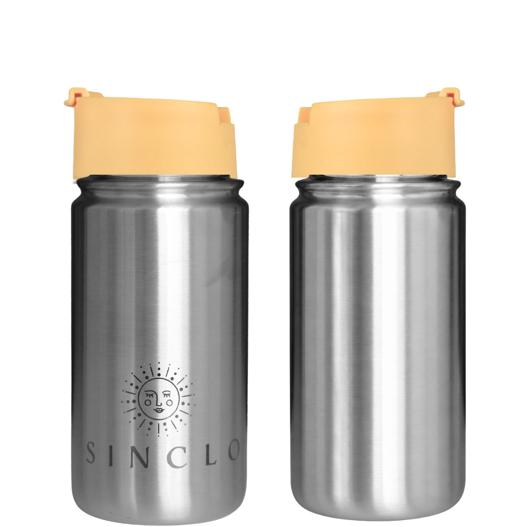 *PREORDER* The Babi 400ml Water Bottle (Chrome)