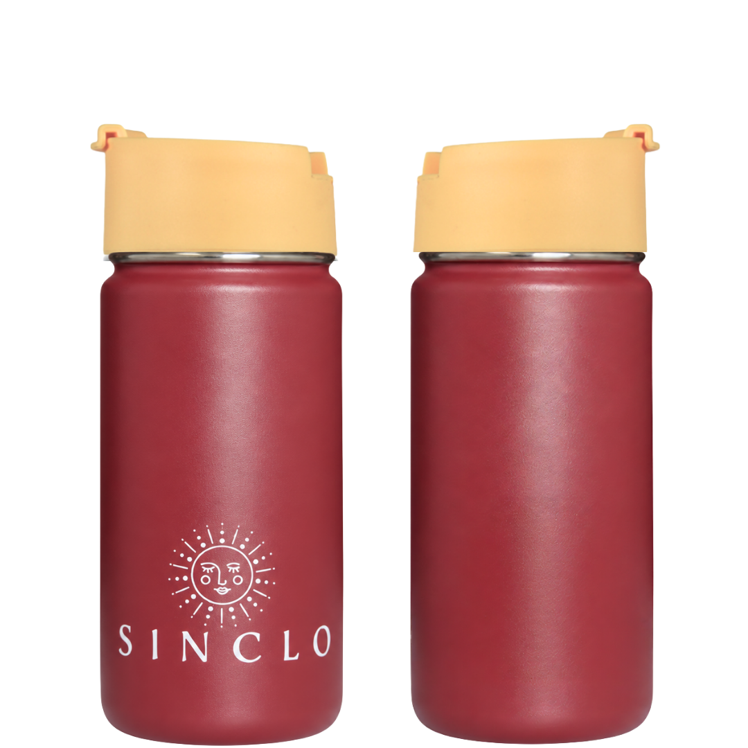 *PREORDER* The Babi 400ml Water Bottle (Wine)