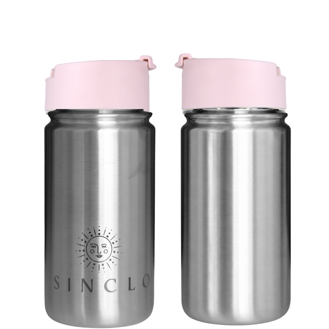 *PREORDER* The Babi 400ml Water Bottle (Chrome)
