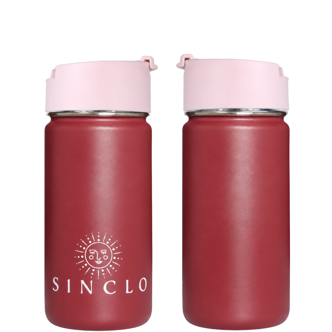 *PREORDER* The Babi 400ml Water Bottle (Wine)