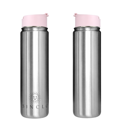 *PREORDER* The Stevie 675ml Water Bottle (Chrome)