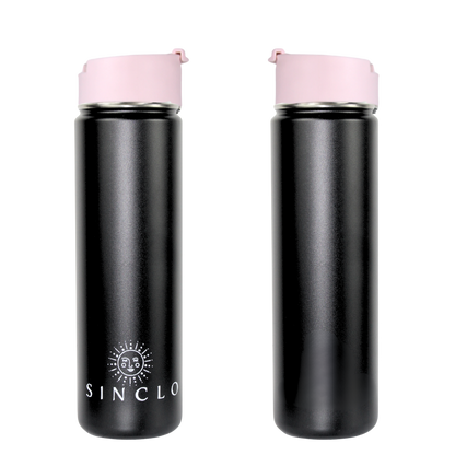 The Stevie 675ml Water Bottle (Black)