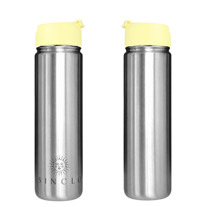 *PREORDER* The Stevie 675ml Water Bottle (Chrome)