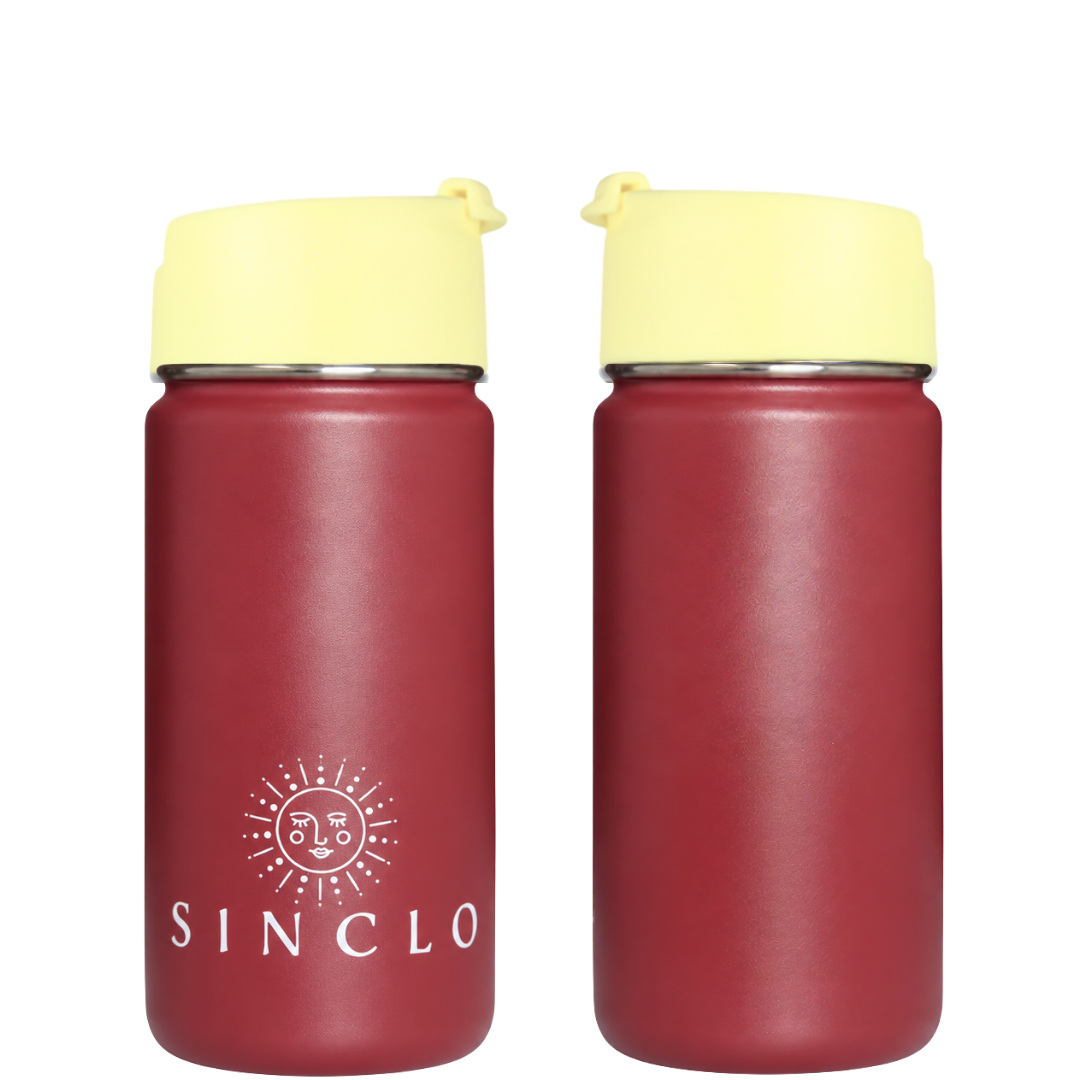 *PREORDER* The Babi 400ml Water Bottle (Wine)