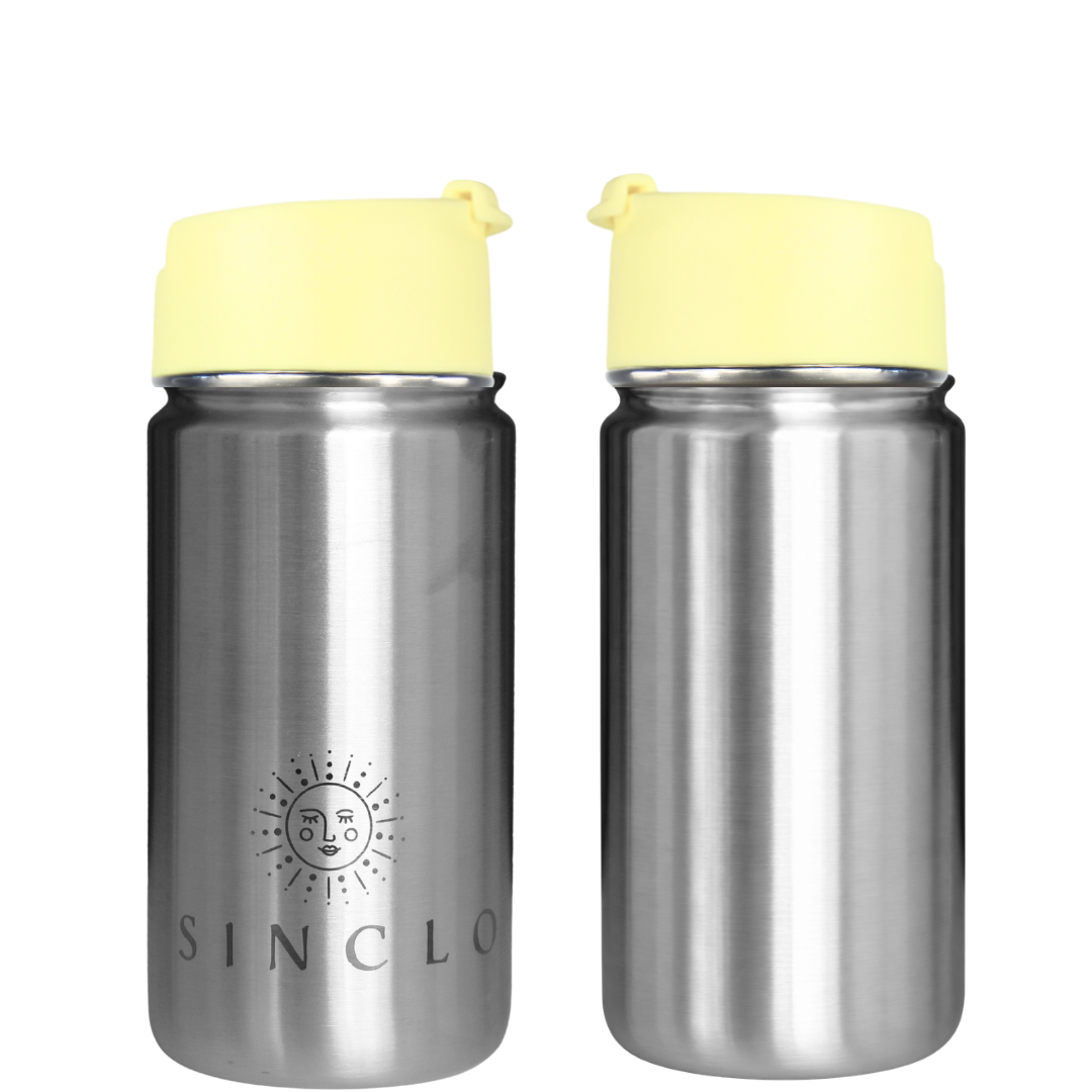 *PREORDER* The Babi 400ml Water Bottle (Chrome)