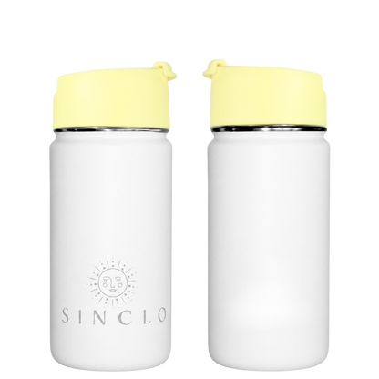 The Babi 400ml Water Bottle (White)