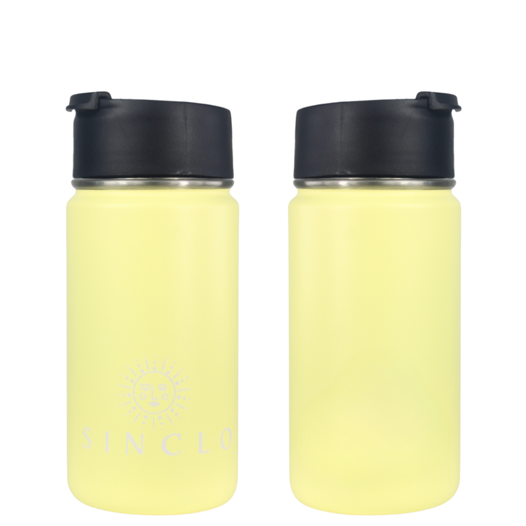 SECONDS SALE - The Babi 400ml Water Bottle (Yellow)