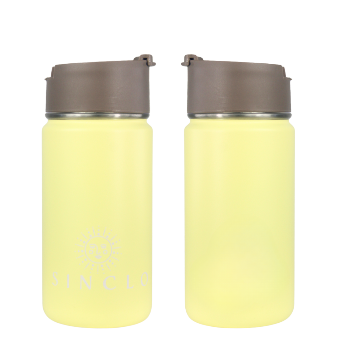 SECONDS SALE - The Babi 400ml Water Bottle (Yellow)
