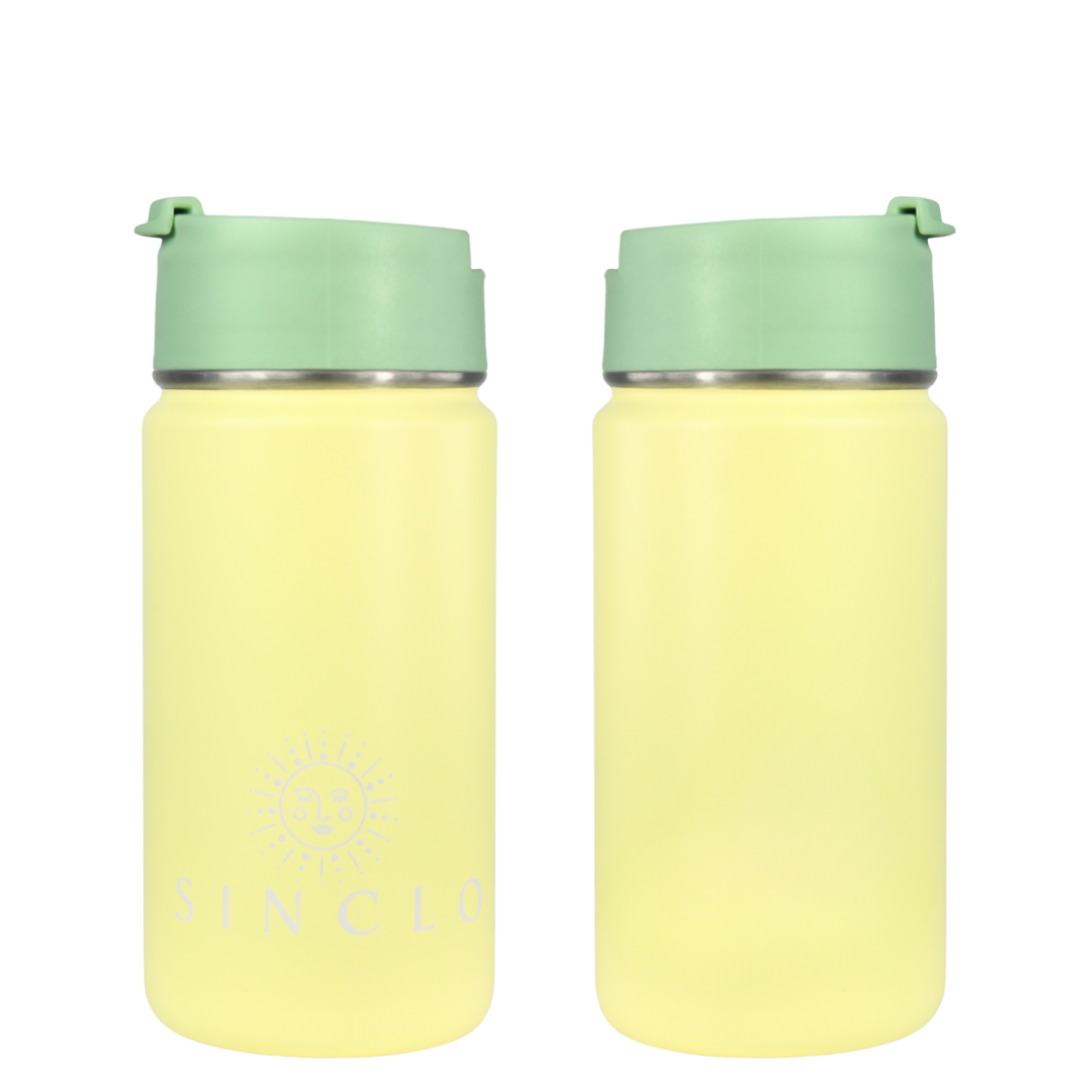 SECONDS SALE - The Babi 400ml Water Bottle (Yellow)