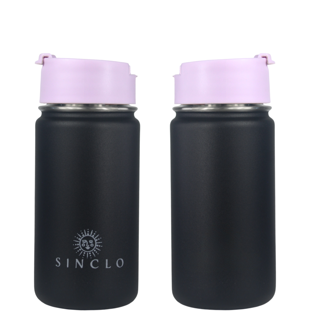 The Babi 400ml Water Bottle (Black)