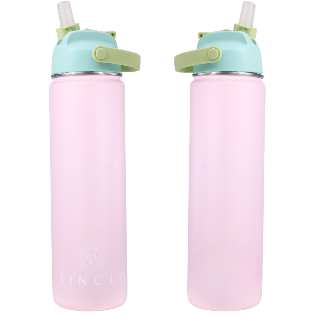 **PREORDER JUNE DISPATCH** The Stevie 675ml Water Bottle (Pink)